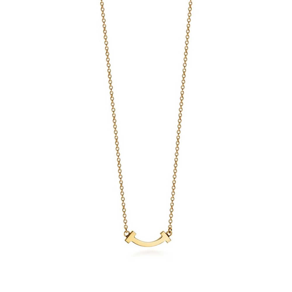 Tiffany & Co. T Smile Pendant Necklace